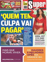 Capa do jornal Super Notícia 31/05/2019