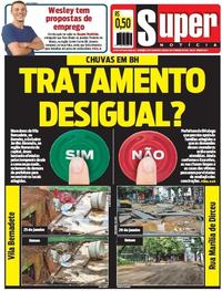 Capa do jornal Super Notícia 01/02/2020
