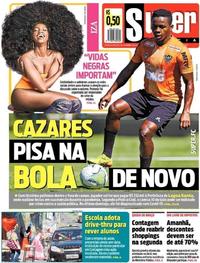 Capa do jornal Super Notícia 03/06/2020