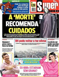 Capa do jornal Super Notícia 04/07/2020