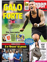 Capa do jornal Super Notícia 08/03/2020