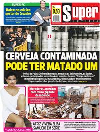 Capa do jornal Super Notícia 10/01/2020