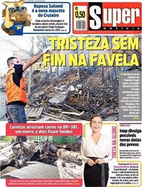 Capa do jornal Super Notícia 11/06/2020