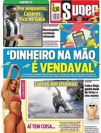 Capa do jornal Super Notícia 14/07/2020