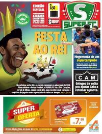 Capa do jornal Super Notícia 19/10/2020