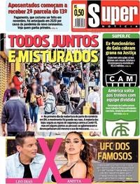 Capa do jornal Super Notícia 26/05/2020
