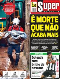 Capa do jornal Super Notícia 27/01/2020