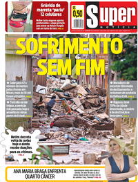 Capa do jornal Super Notícia 28/01/2020