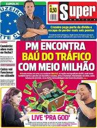 Capa do jornal Super Notícia 29/05/2020
