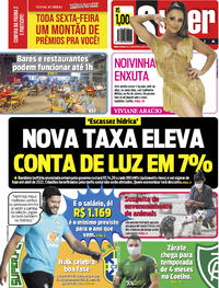 Capa do jornal Super Notícia 01/09/2021