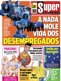 Capa do jornal Super Notícia 03/07/2021