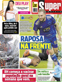 Capa do jornal Super Notícia 04/06/2021