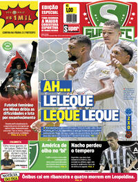 Capa do jornal Super Notícia 04/10/2021