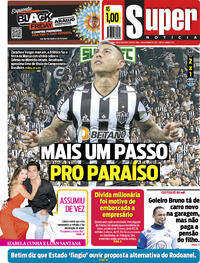 Capa do jornal Super Notícia 04/11/2021