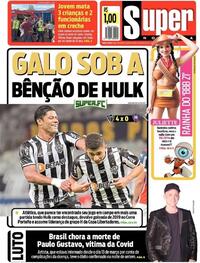 Capa do jornal Super Notícia 05/05/2021