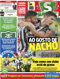 Capa do jornal Super Notícia 05/07/2021