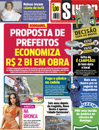 Capa do jornal Super Notícia 05/11/2021