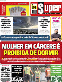 Capa do jornal Super Notícia 06/10/2021