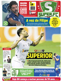 Capa do jornal Super Notícia 07/06/2021
