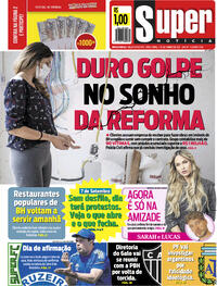 Capa do jornal Super Notícia 07/09/2021