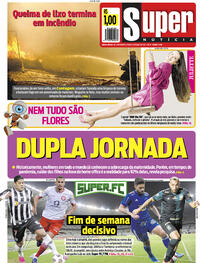 Capa do jornal Super Notícia 08/05/2021