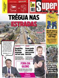 Capa do jornal Super Notícia 10/09/2021
