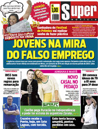 Capa do jornal Super Notícia 11/09/2021