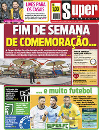 Capa do jornal Super Notícia 12/06/2021