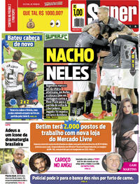 Capa do jornal Super Notícia 12/08/2021