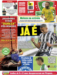 Capa do jornal Super Notícia 14/06/2021