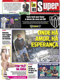 Capa do jornal Super Notícia 14/07/2021