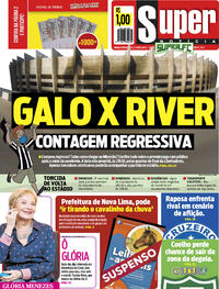 Capa do jornal Super Notícia 17/08/2021
