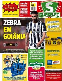 Capa do jornal Super Notícia 18/10/2021