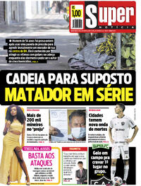 Capa do jornal Super Notícia 19/05/2021