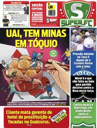 Capa do jornal Super Notícia 19/07/2021