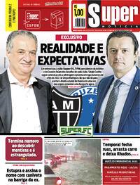 Capa do jornal Super Notícia 19/10/2021