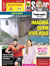 Capa do jornal Super Notícia 20/10/2021
