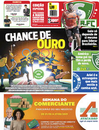 Capa do jornal Super Notícia 21/06/2021