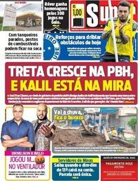 Capa do jornal Super Notícia 22/10/2021