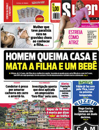 Capa do jornal Super Notícia 24/09/2021