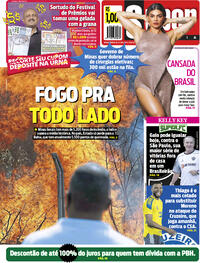 Capa do jornal Super Notícia 25/09/2021