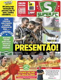 Capa do jornal Super Notícia 26/07/2021