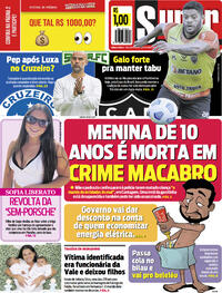 Capa do jornal Super Notícia 26/08/2021
