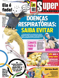 Capa do jornal Super Notícia 27/07/2021
