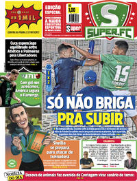 Capa do jornal Super Notícia 27/09/2021