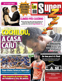 Capa do jornal Super Notícia 27/10/2021