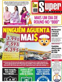 Capa do jornal Super Notícia 29/04/2021