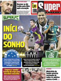 Capa do jornal Super Notícia 29/05/2021