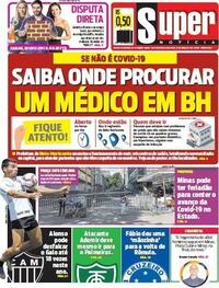 Capa do jornal Super Notícia 30/03/2021