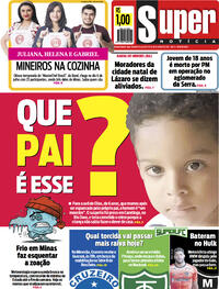 Capa do jornal Super Notícia 30/06/2021